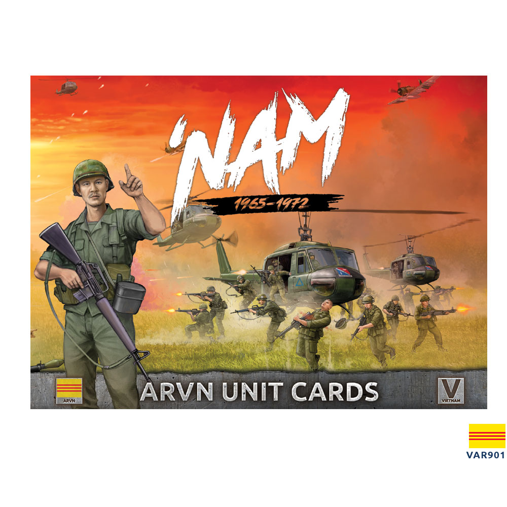 VAR901 ARVN Unit Cards (image for) VAR901 ARVN Unit Cards